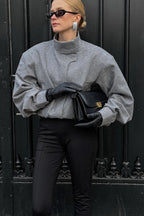 Thick Grey Woolen Jacket