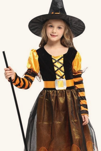 Elf Witch Kid Halloween Costume