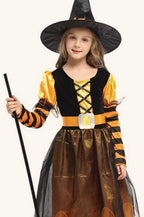 Elf Witch Kid Halloween Costume