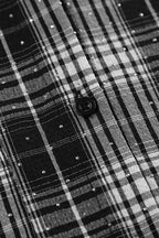 Vintage Style Plaid Casual Blouse