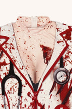 Horror Blood Nurse Halloween Costume