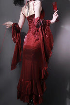 Halloween Victorian Witch Dress