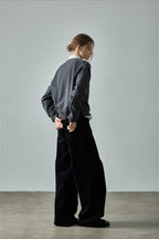 Corduroy High Waist Wide Leg Pants