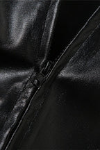 Trendy Cropped Moto Hoodie Coat