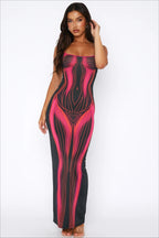 Sexy Sleeveless Bodycon Maxi Dress