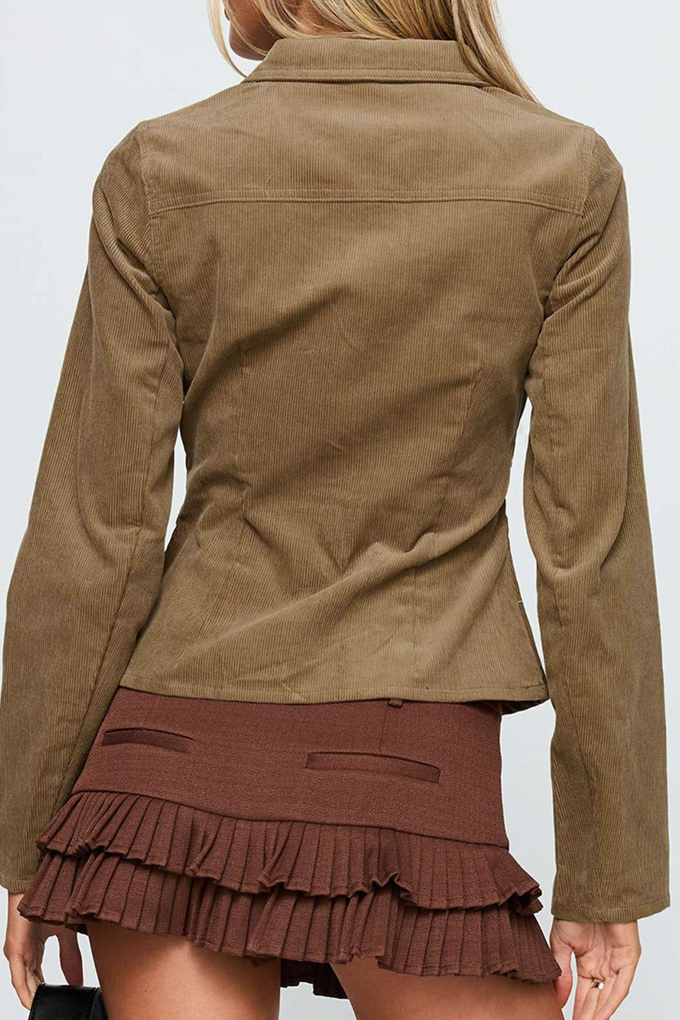 Vintage Casual Corduroy Jacket