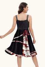 Halloween Bloodstain Digital Print Cami Maxi Dress