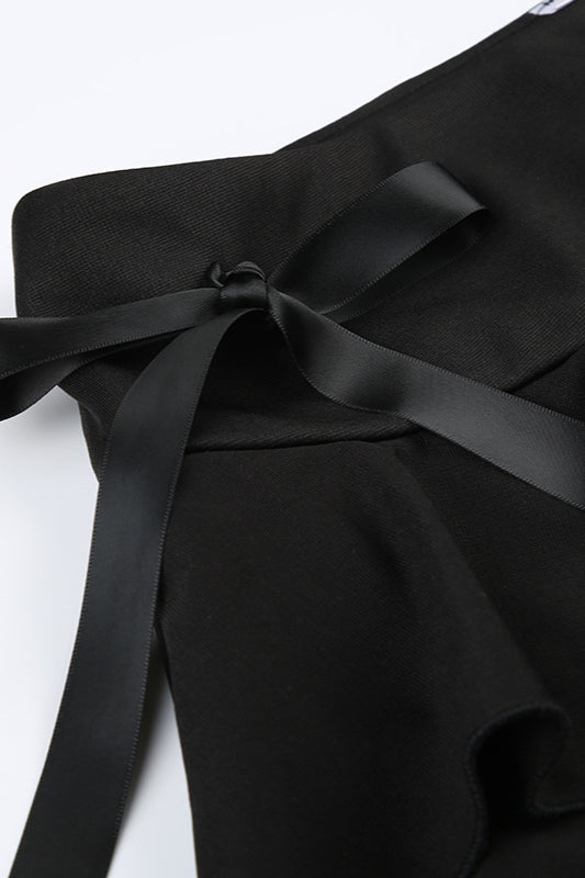 Lace Bow Layered Ballet Skirt