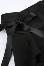 Lace Bow Layered Ballet Skirt