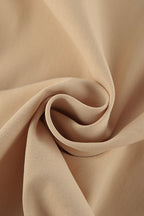 Loose Fit Khaki Puff Sleeve Jacket