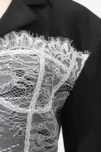Elegant Lace Corset Coat