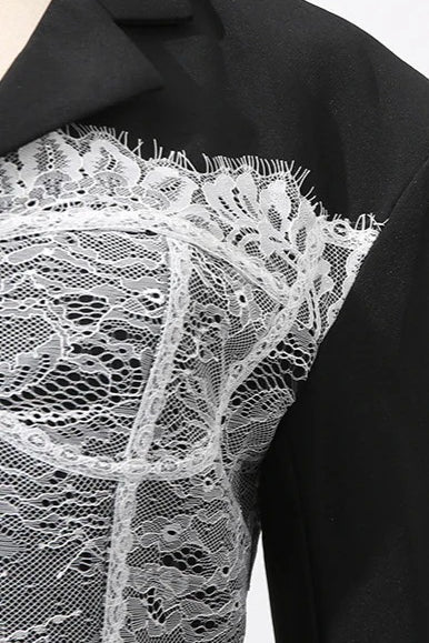 Elegant Lace Corset Coat
