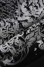 Slim Fit Printed Gothic T-shirt