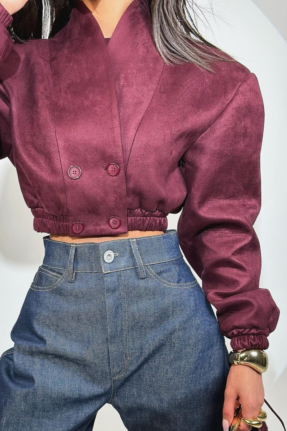 Double Breasted Slim Fit Coat