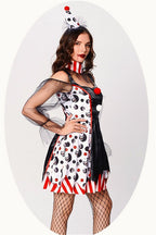 Vampire Circus Clown Halloween Costume