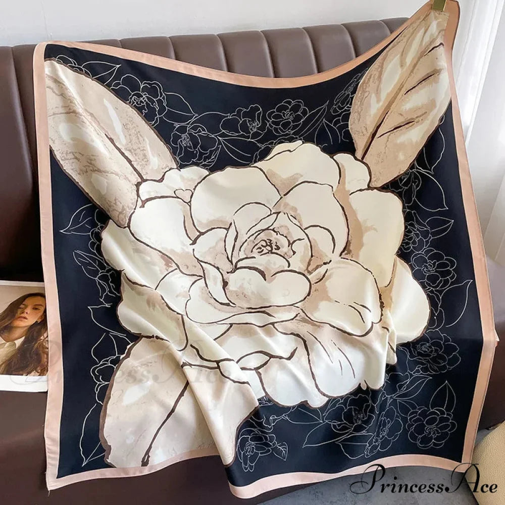 30 Shades Twill Silk Hijab Scarf