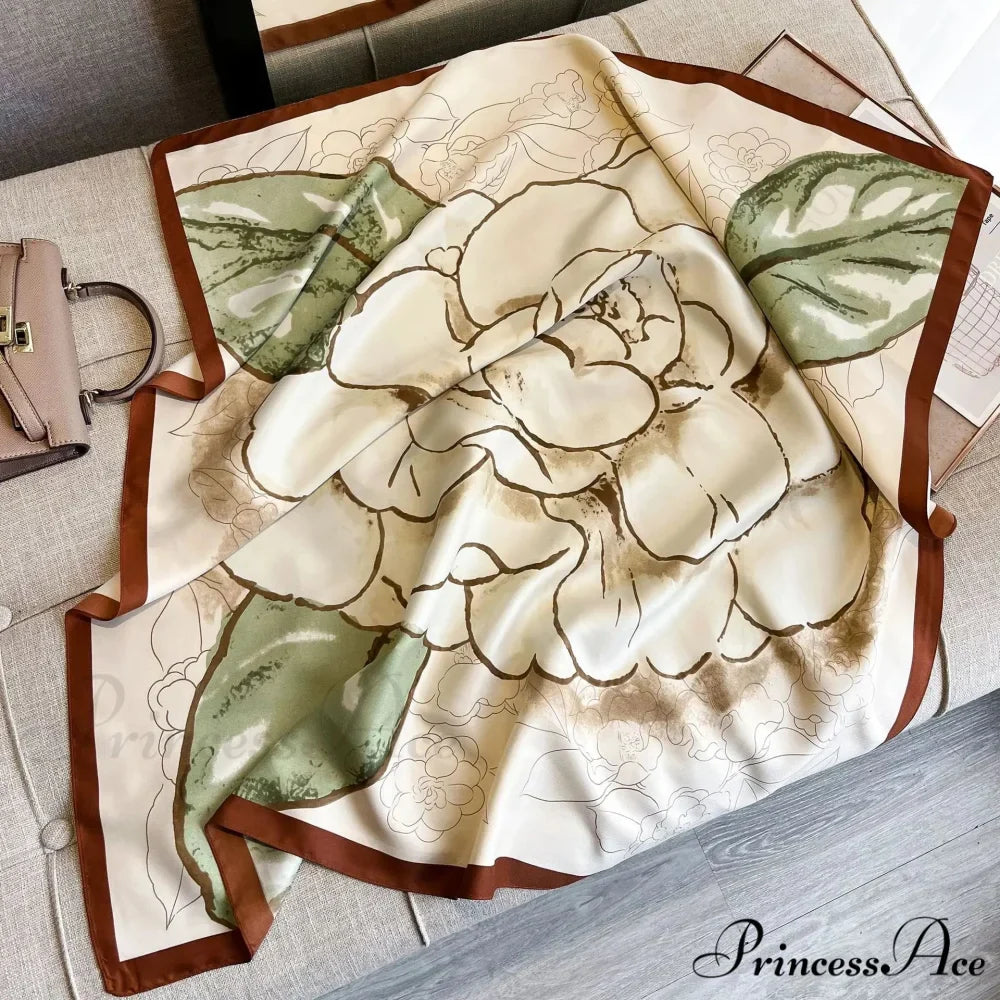 30 Shades Twill Silk Hijab Scarf