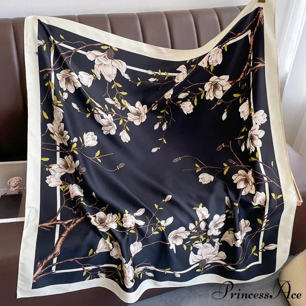 30 Shades Twill Silk Hijab Scarf