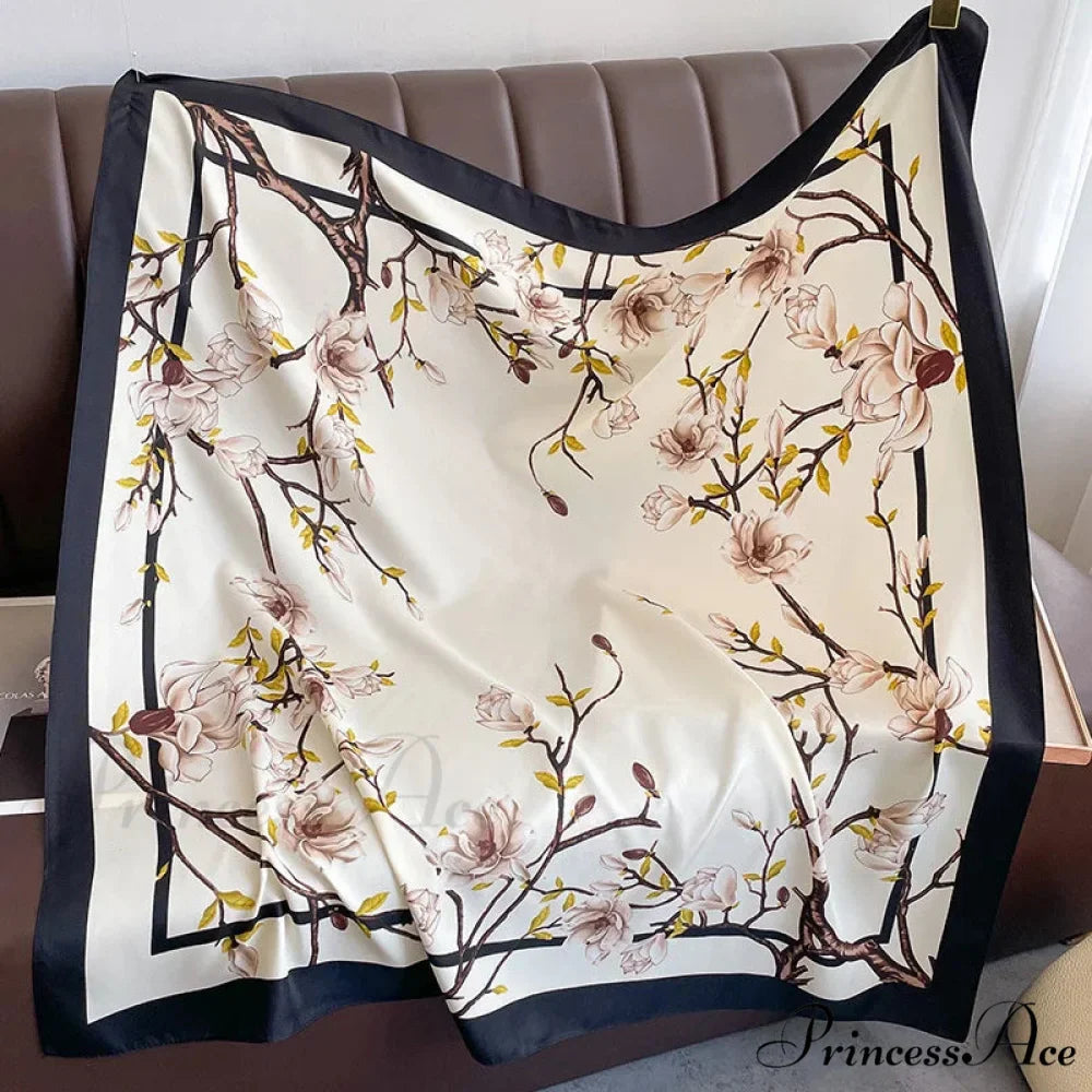 30 Shades Twill Silk Hijab Scarf