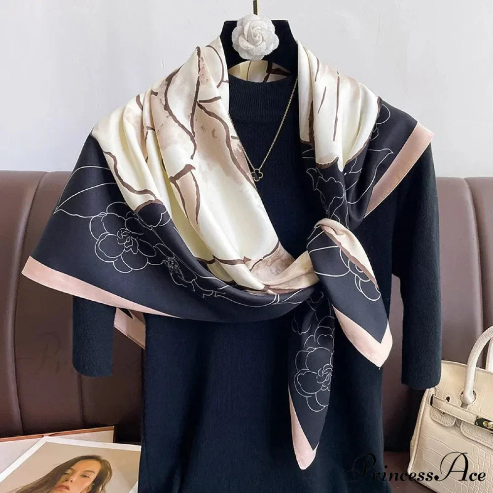 30 Shades Twill Silk Hijab Scarf