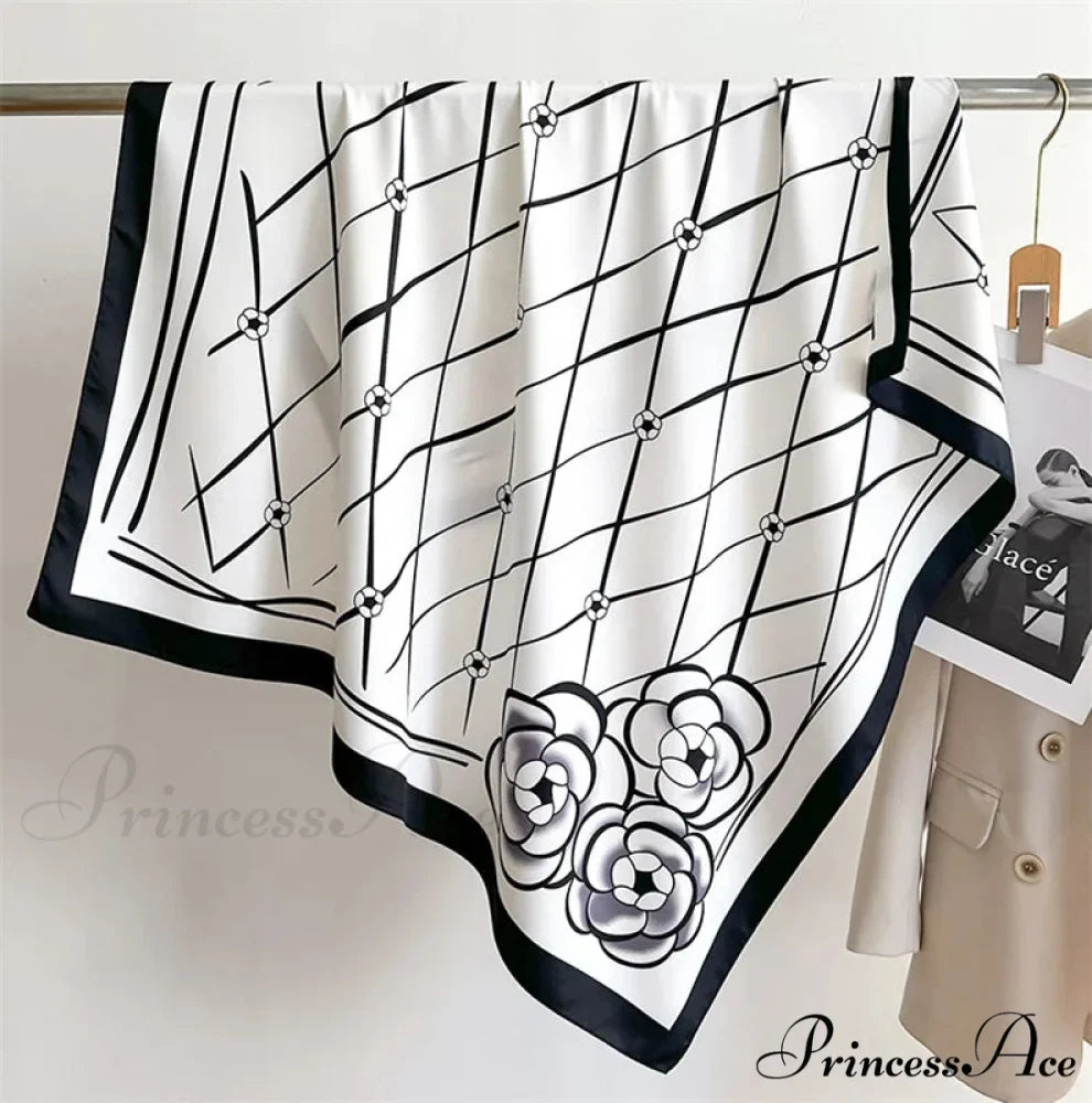 30 Shades Twill Silk Hijab Scarf