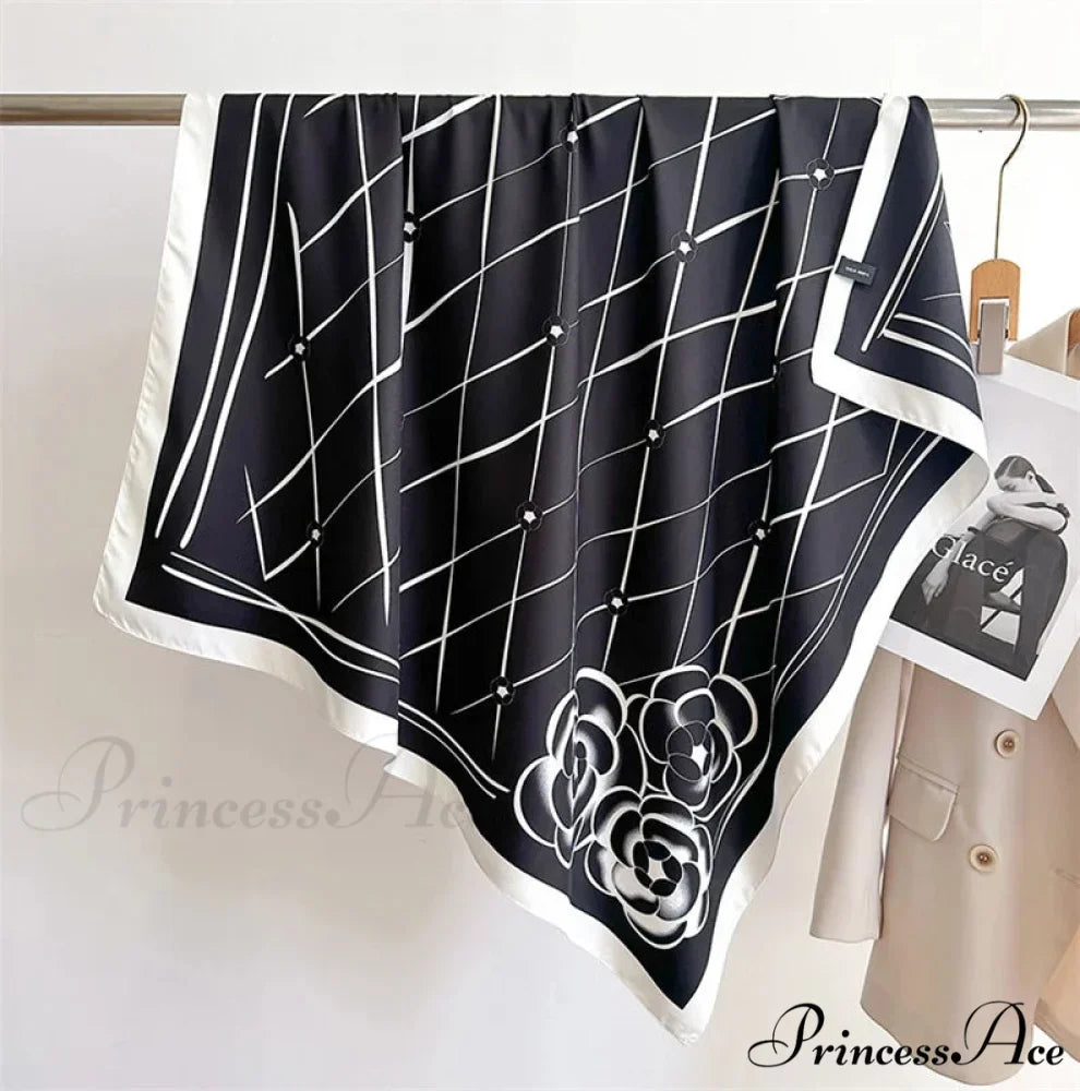 30 Shades Twill Silk Hijab Scarf