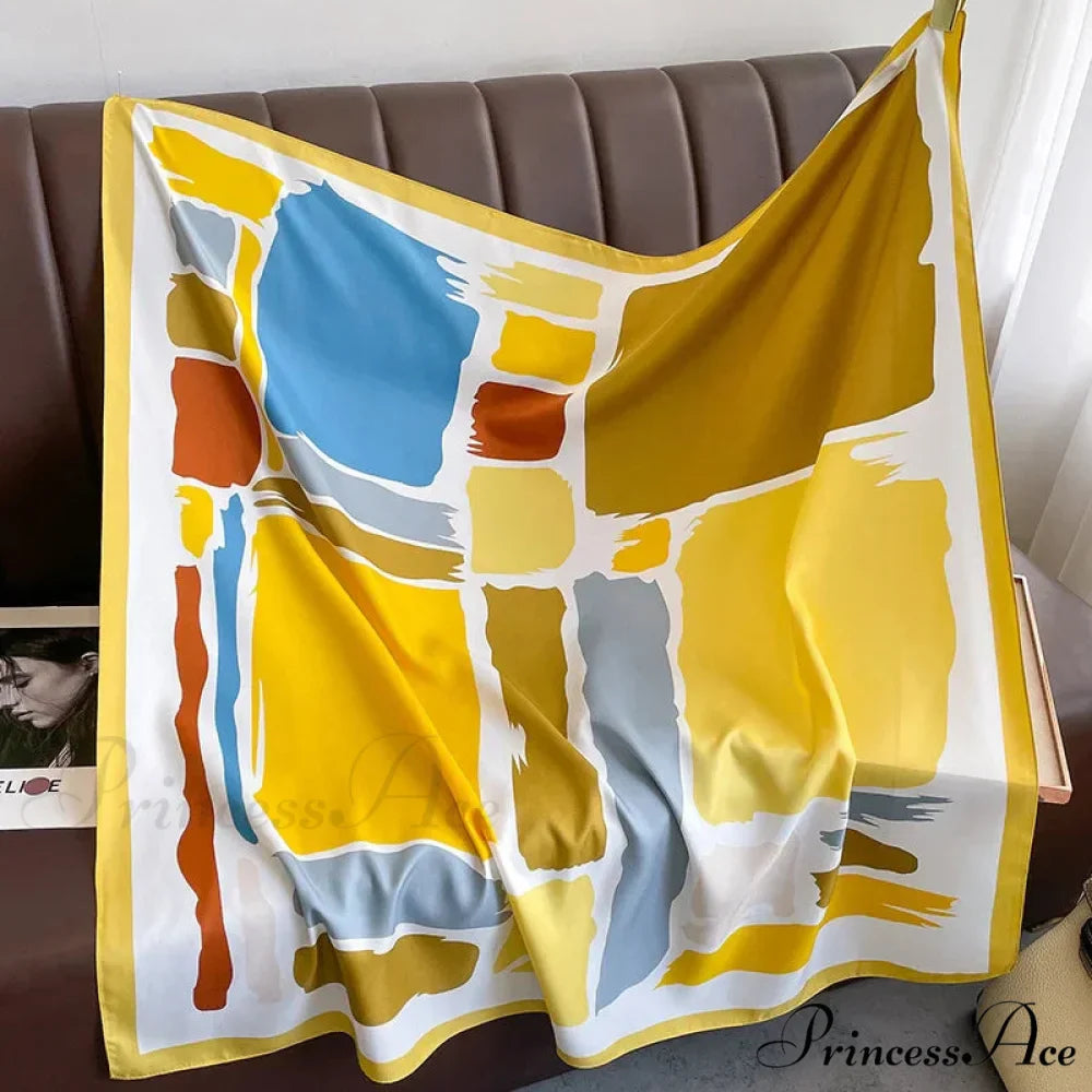 30 Shades Twill Silk Hijab Scarf