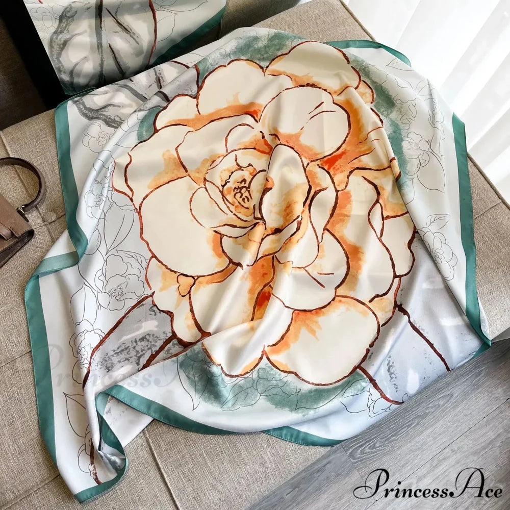 30 Shades Twill Silk Hijab Scarf