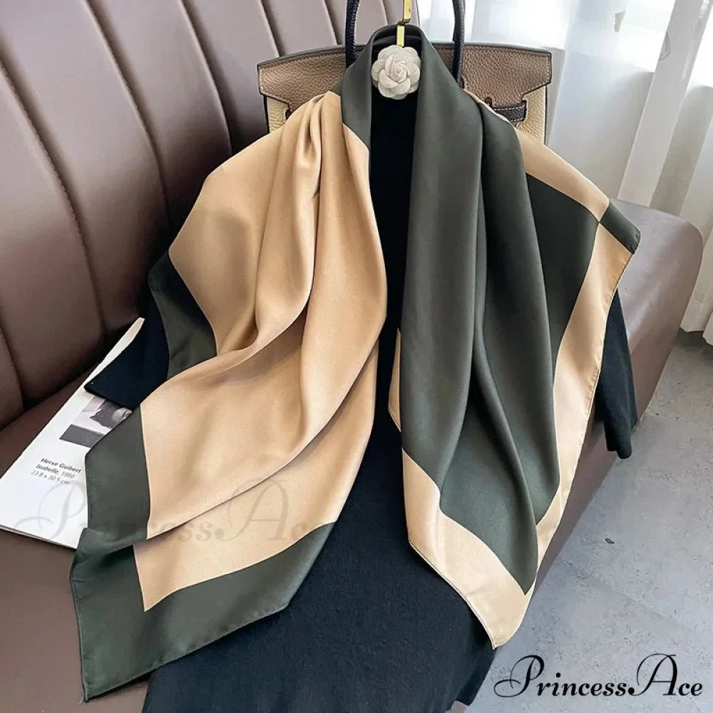 30 Shades Twill Silk Hijab Scarf