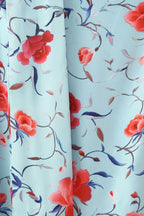 Halter Neck Printed Fringe Boho Dress