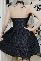 Halloween Gothic Spaghetti Strap Dress