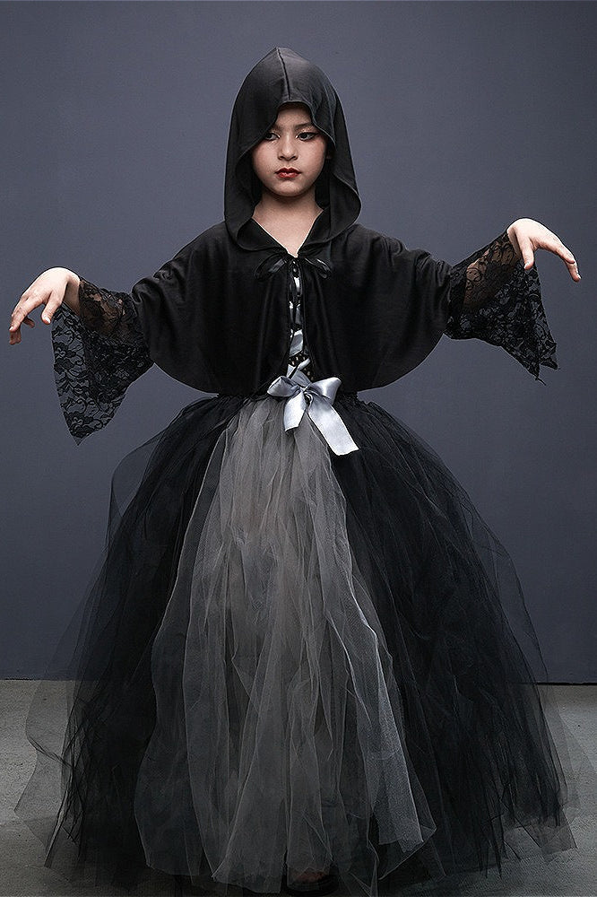 Vampire Gown Kid Halloween Costume