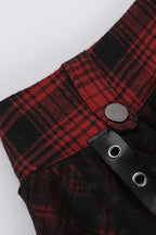 Asymmetrical Gothic Tulle Layered Skirt