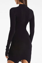 Sexy Slim Dress Thigh-High Stockings Two Pieces Set