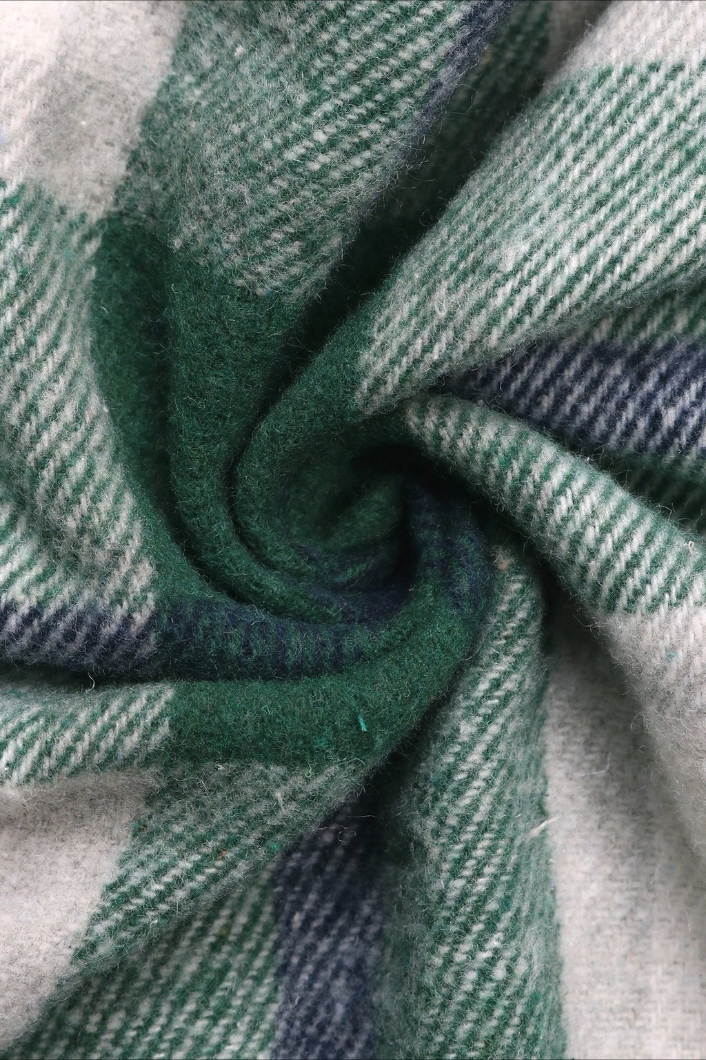 Vintage Plaid Woolen Jacket