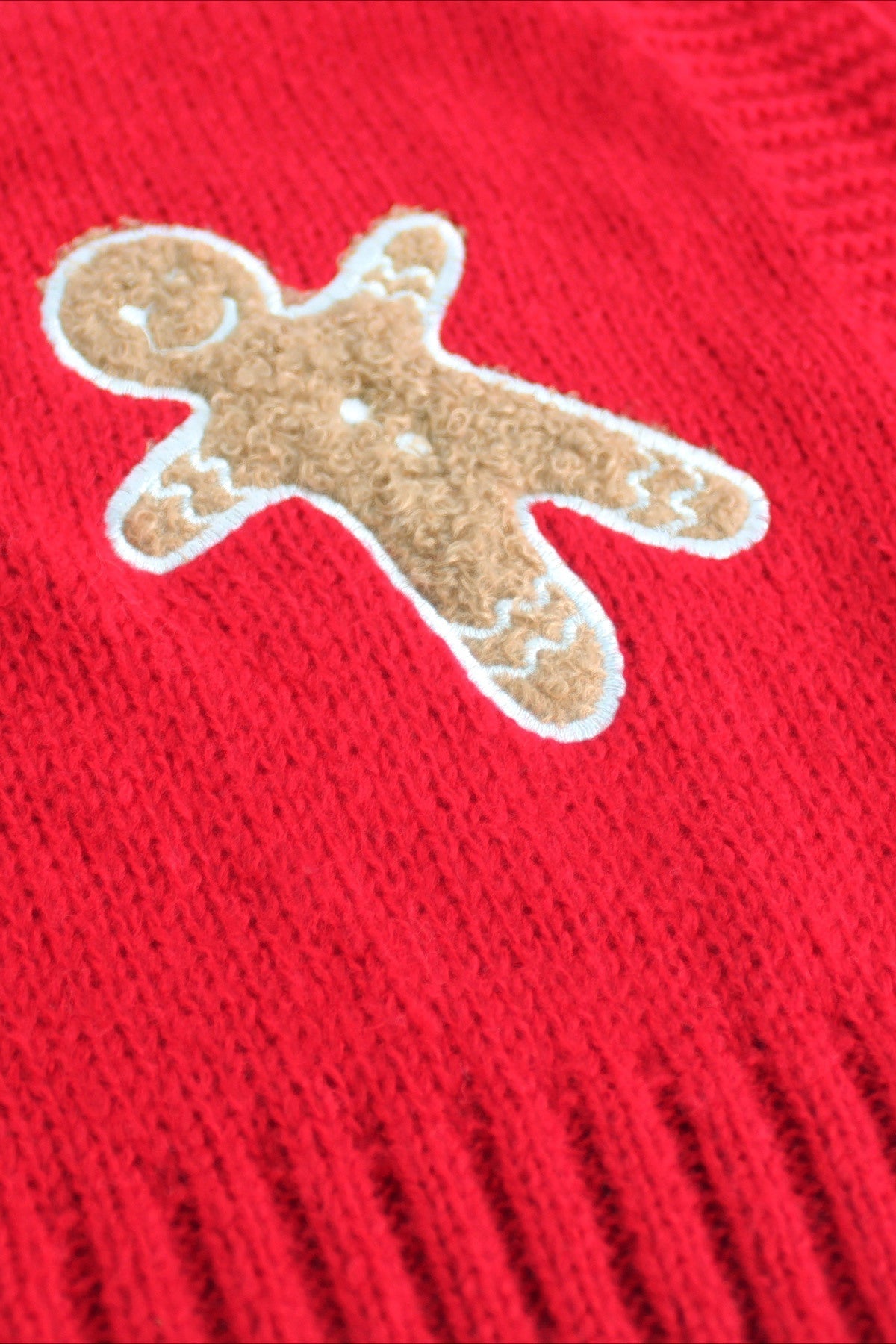 Cookie Character Cropped Knit Cardigan