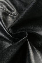 Studded PU Leather Bodycon Skirt