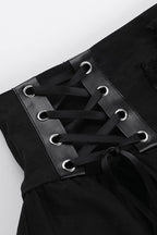 Gothic Cross Charm Mini Skirt