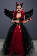 Vampire Devil Dress Kid Halloween Costume