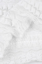 See-Through Lace Mesh Skirt