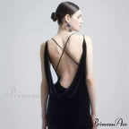 3D Blooming Open-Backed Silk Prom Dress