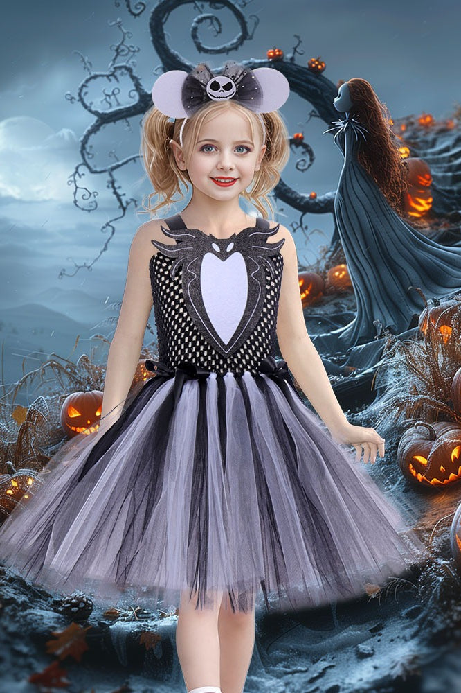 Gothic Jack Dress Kid Halloween Costume
