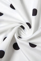 Polka Dot Halter Maxi Two Pieces Set