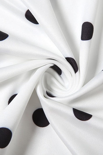 Polka Dot Halter Maxi Two Pieces Set