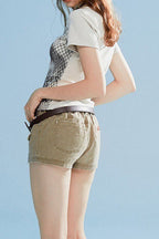 Chic Fitted Cotton T-Shirt