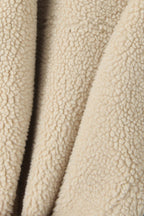 Vintage Patchwork Faux Suede Lapel Long Coat