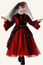 Gothic Ghost Bride Kid Halloween