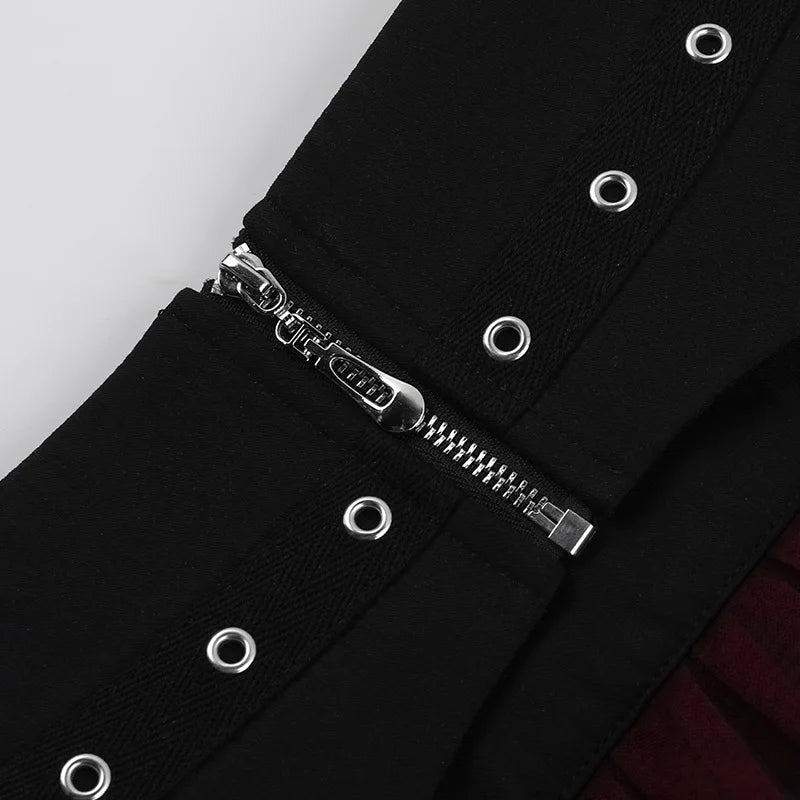 Halloween Gothic Mesh Ballet Mini Skirt