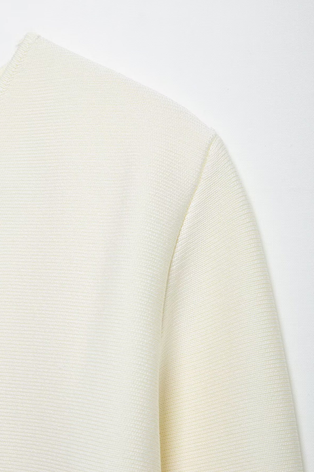 Asymmetrical Button Knit Cardigan