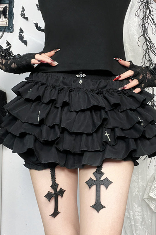 Pendant Detail Bodycon Street Skirt